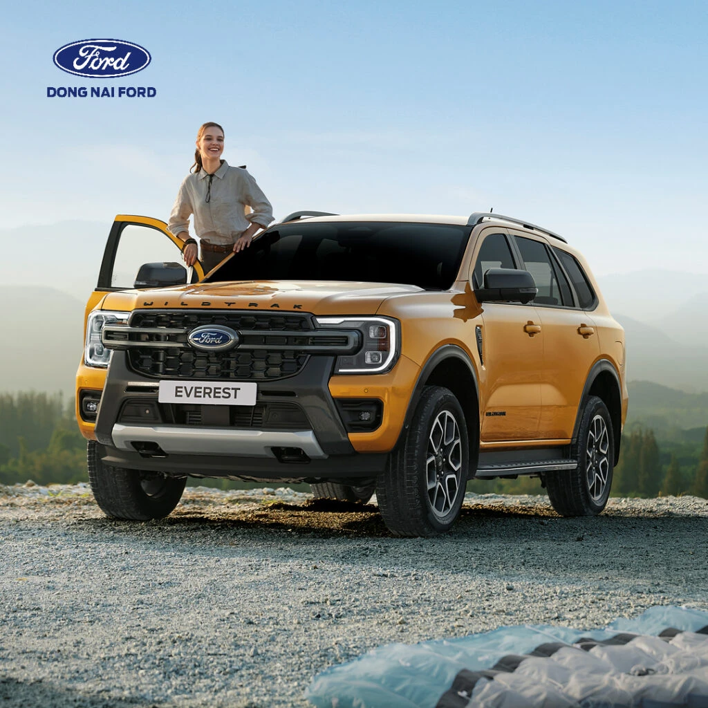 Các khoản chi phí lăn bánh Ford Everest tại Đồng Nai Ford