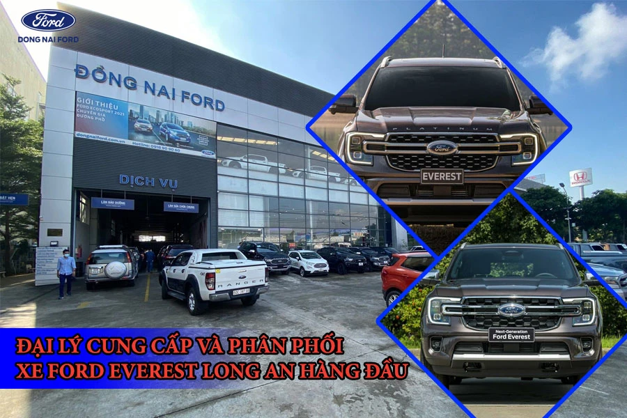 Xe Ford Everest Long An – Dòng xe thế hệ mới mạnh mẽ 2023