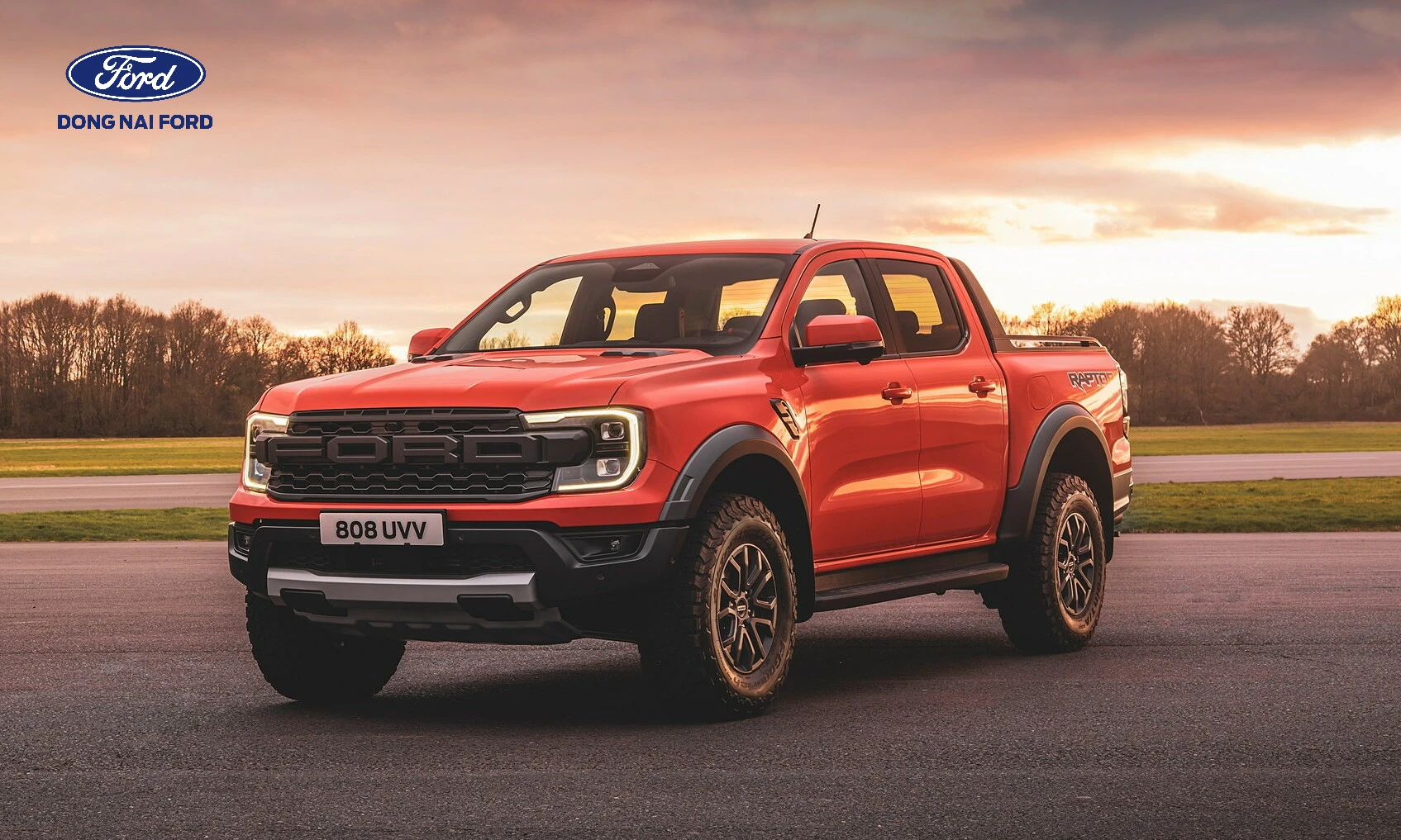 Dòng xe Ford 4 chỗ Ranger Raptor Thế Hệ Mới