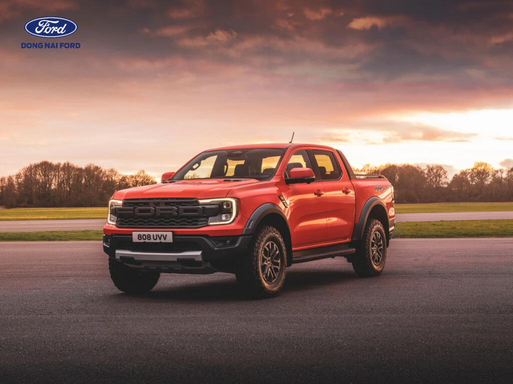Giới thiệu sơ lược về Ford Ranger Raptor màu đỏ tại Việt Nam