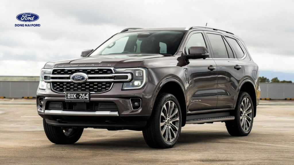 Kích thước Ford Everest phiên bản Platinum