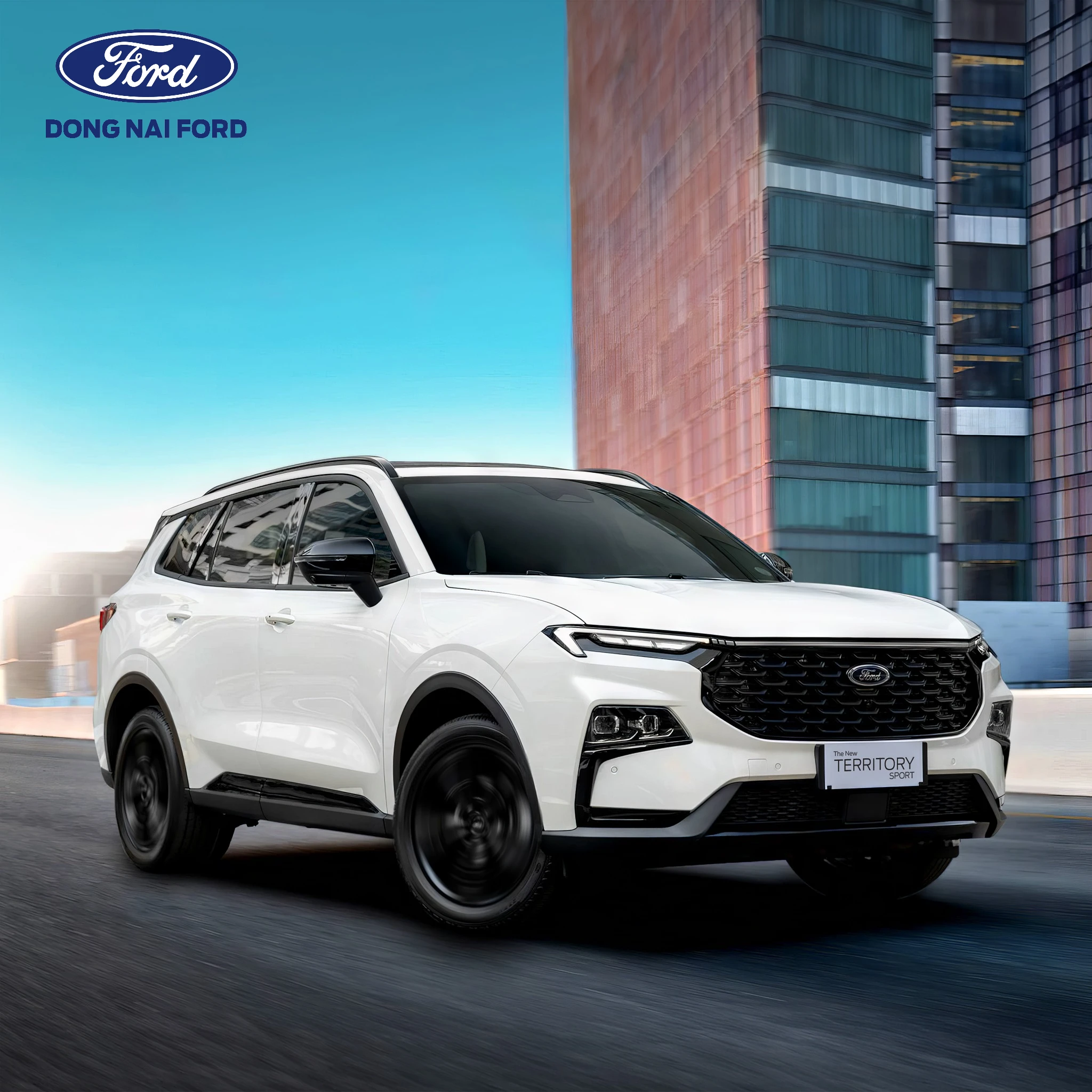 Mẫu xe ô tô 5 chỗ gầm cao Ford Territory