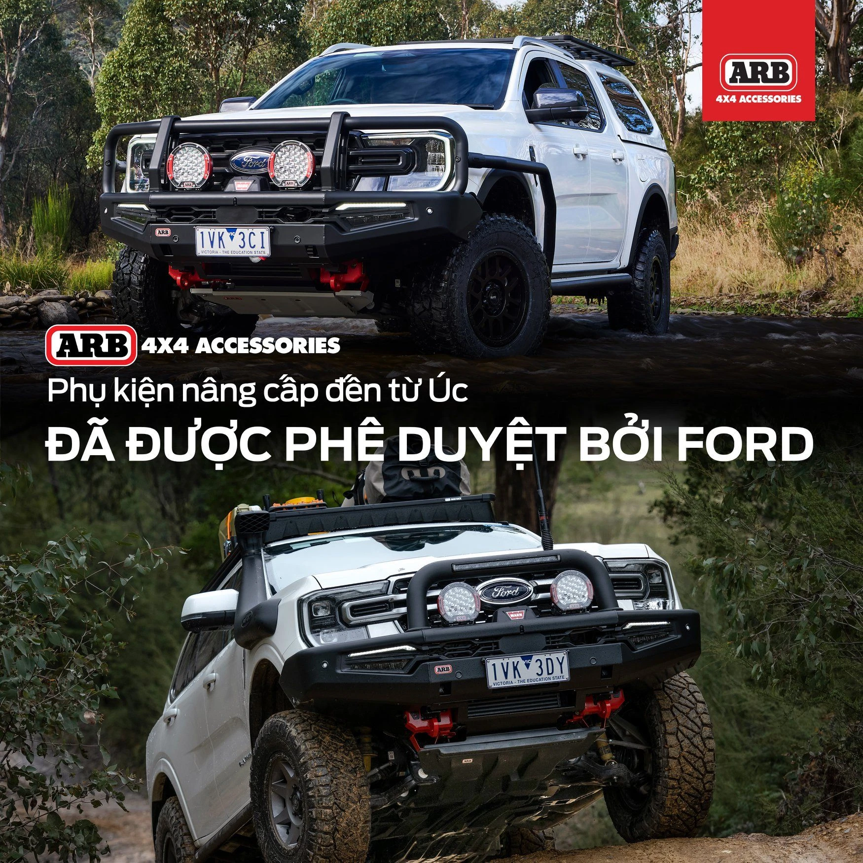 ARB – Phụ kiện nâng cấp đến từ ÚC đã được được phê duyệt bởi Ford