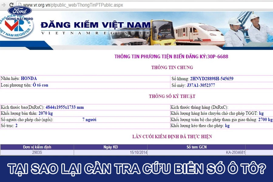 Cách tra cứu biển số xe ô tô nhanh và chính xác nhất