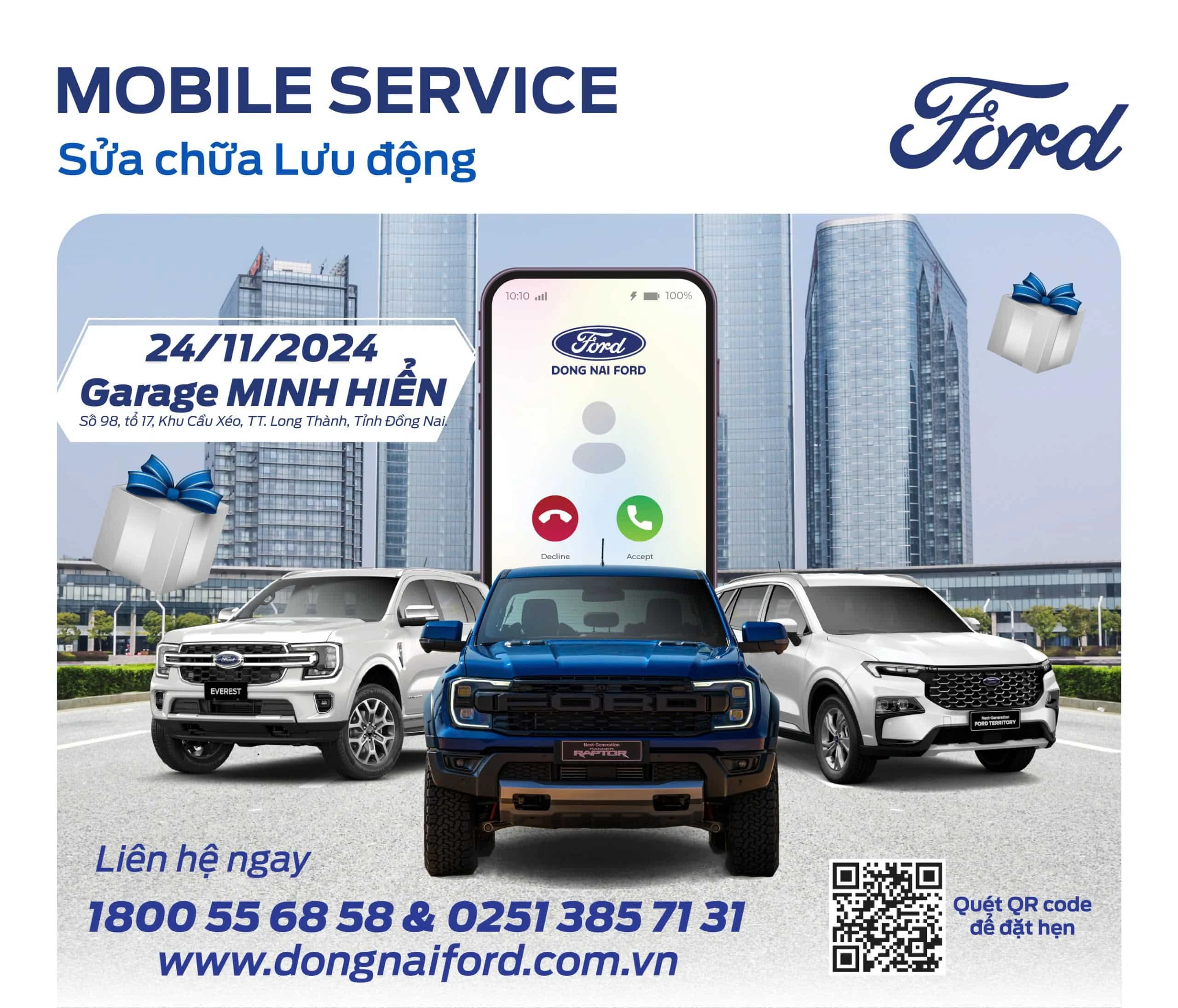 CHƯƠNG TRÌNH BẢO DƯỠNG VÀ SỬA CHỮA LƯU ĐỘNG THÁNG 11
